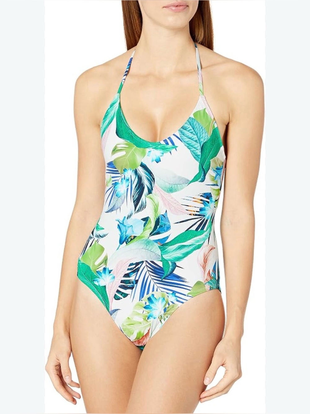 NWT La Blanca Tropical One Piece Bathing Suit Size 6